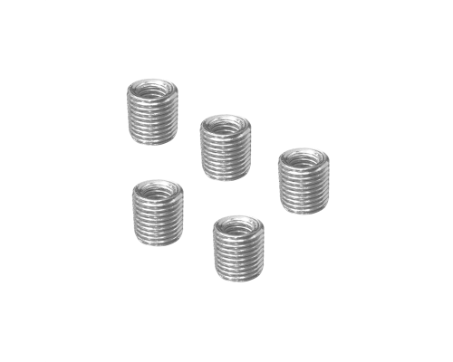 Резьбовая гайка переходник с внешней резьбой М10 и внутренней резьбой М6, высота 10 мм, 5 шт