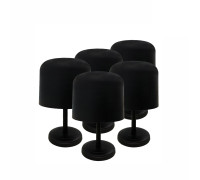 Подставка для головного убора, шапок, цвет черный, 5 шт