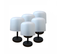 Подставка для головного убора, шапок, настольная стойка HAT-ZM02, цвет белый, 5 шт