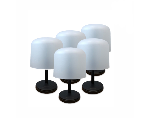 Подставка для головного убора, шапок, настольная стойка HAT-ZM02, цвет белый, 5 шт