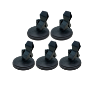 Подставка ZM-02MIC кронштейн для микрофона до 4,5 см, цвет черный, 5 шт