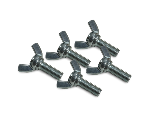 Винт барашек М8х20 оцинкованный, 5 шт