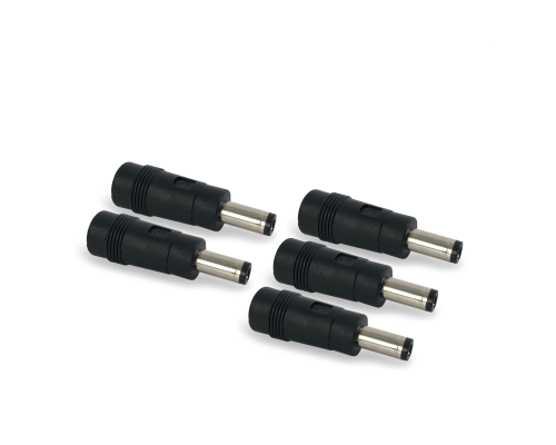 Переходник DC гнездо 5.5/2.1 мм (мама) - штекер 5.5/2.5 мм (папа), 5 шт