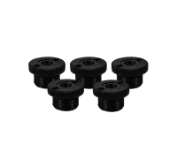 Переходник пластиковый для держателя микрофона, резьба 1/4 (мама) - 5/8 (папа), 5 шт