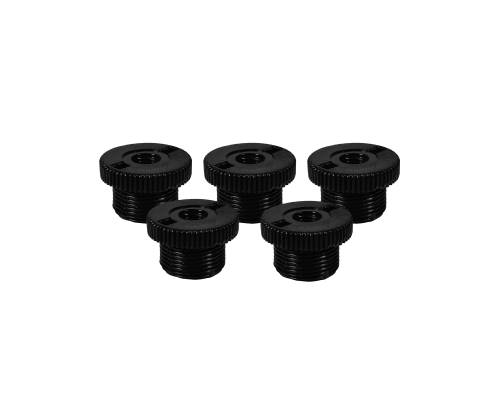 Переходник пластиковый для держателя микрофона, резьба 1/4 (мама) - 5/8 (папа), 5 шт