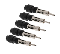 Разъем штекер антенны для автомагнитолы, автоантенный, пластик, 5 шт