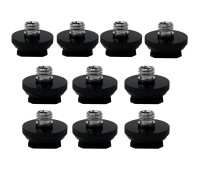 Адаптер под крепление "холодный башмак" с переходником 1/4"(F) - 3/8"(M), 10 шт.