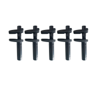 Струбцина пластиковая под пантограф с шириной зажима до 6.4 см, 5 шт