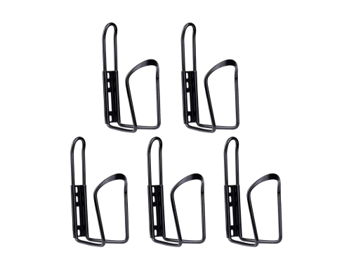 Универсальный велосипедный держатель для бутылки, флягодержатель черный, 5 шт