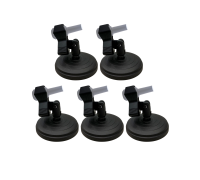 Подставка ZM-02LAK держатель лака для ногтей, цвет черный, 5 шт