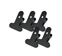 Прищепка металлическая для фотофона, черная, резьба М10, 5 шт