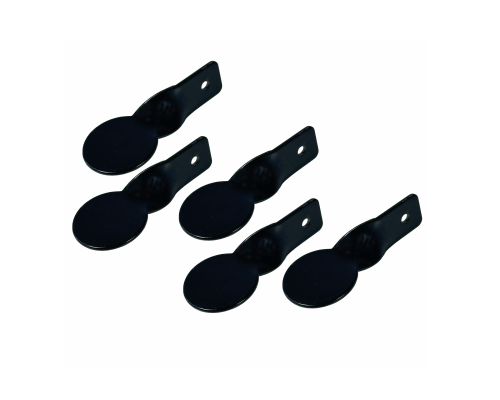 Мишень подвесная на стойку, короткая, металл, 5 шт