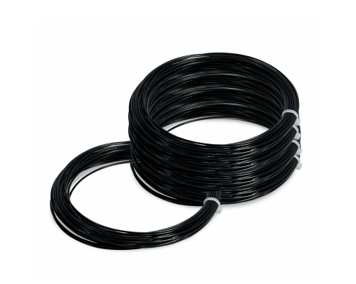 Струны для теннисной ракетки, нейлон, длина 12 м, толщина 1,35 мм, цвет черный, 5 шт