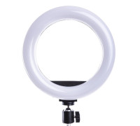 Кольцевая лампа с настольной стойкой NB-3520, шарниром, диаметр 20 см