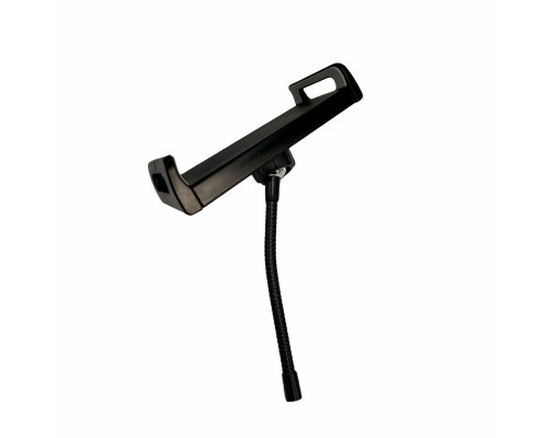 Зажим для планшета шириной до 25 см на гибком держателе длиной 14 см с резьбой 1/4