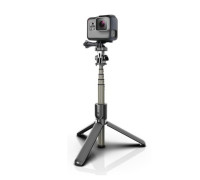 Штатив монопод L03 для смартфона и камеры с пультом bluetooth, настольный/напольный, черный