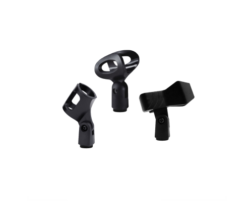 Набор держателей для микрофонов с переходниками с резьбы 3/8" на 5/8", 3 шт.