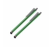 Универсальный стилус для рисования, для телефона, смартфона, планшета, зеленый, в комплекте 2 шт.