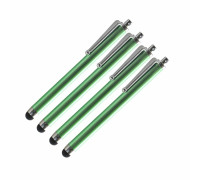 Универсальный стилус для рисования, для телефона, смартфона, планшета, зеленый, в комплекте 4 шт.