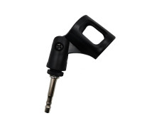 Держатель микрофона бочонок с переходником и креплением для пантографа