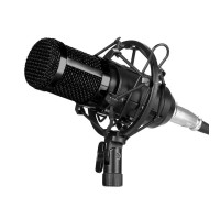 Конденсаторный микрофон BM-800, металлический держатель паук, ветрозащита, черный