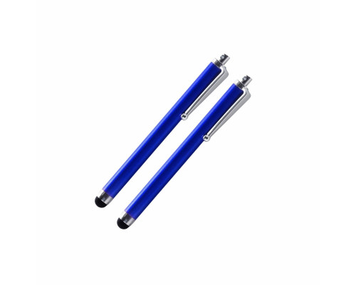 Универсальный стилус для рисования, для телефона, смартфона, планшета, синий, в комплекте 2 шт.