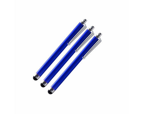 Универсальный стилус для рисования, для телефона, смартфона, планшета, синий, в комплекте 3 шт.