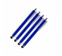 Универсальный стилус для рисования, для телефона, смартфона, планшета, синий, в комплекте 4 шт.
