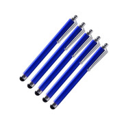 Универсальный стилус для рисования, для телефона, смартфона, планшета, синий, в комплекте 5 шт.