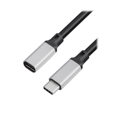 Кабель-удлинитель USB Type-C, 2 м, черный