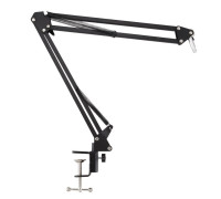 Настольная стойка пантограф NB-3573 для микрофона в твердой коробке с пластиковым держателем паук