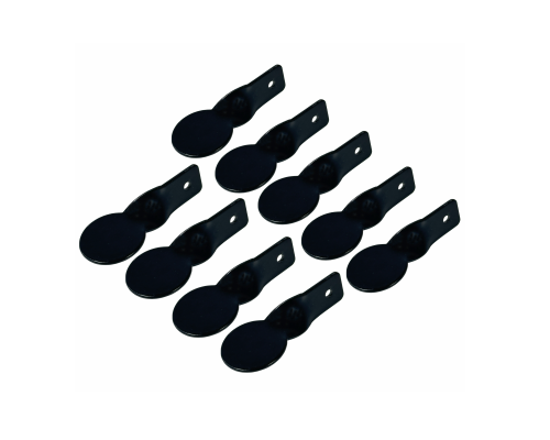 Мишень подвесная на стойку, короткая, металл, 9 шт