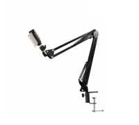 Настольная стойка пантограф NB-355 с шарнирным креплением на ¼"