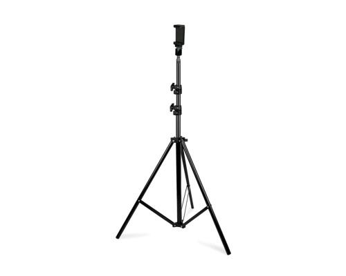 Напольный штатив JBH-HD1231A с держателем для телефона, шарниром, высота 1.9 м
