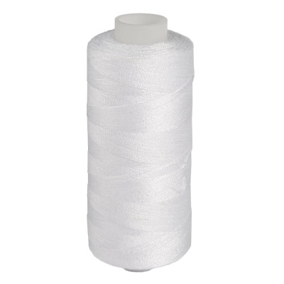 Нитки 40/2 универсальные, 400 ярд, цвет белый