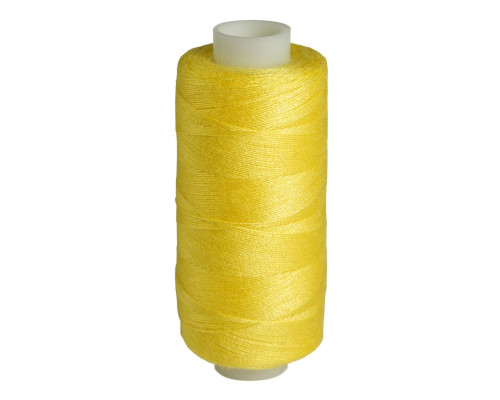 Нитки 40/2 универсальные, 400 ярд, цвет желтый