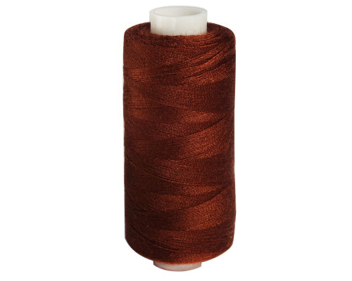 Нитки 40/2 универсальные, 400 ярд, цвет темно-коричневый