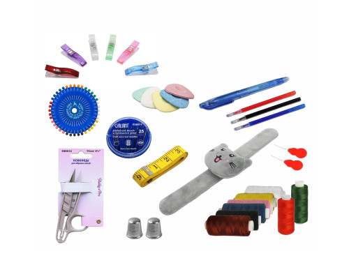 Набор для шитья и творчества ND01 детский, 95 предметов