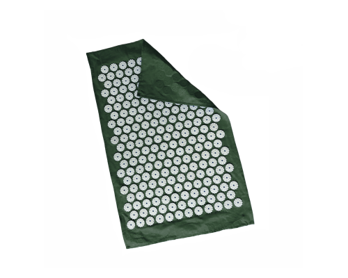 Массажный коврик игольчатый однослойный оливковый