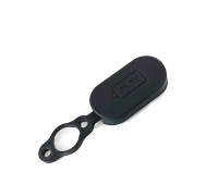 Крышка заглушка для зарядки электросамоката, черная, магнитная