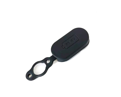 Крышка заглушка для зарядки электросамоката, черная, магнитная