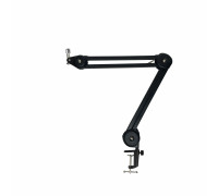 Настольная стойка пантограф PTS-58 с усиленной струбциной и резьбой крепления 5/8" для микрофона