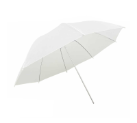 Зонт просветный UW-100, фотозонт диаметром 100 см, белый