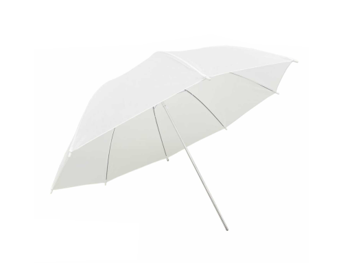 Зонт просветный UW-100, фотозонт диаметром 100 см, белый