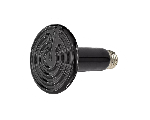 Нагревательная лампа для террариума или аквариума, керамическая, 100W