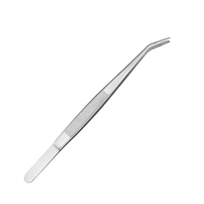 Пинцет для террариума, для рептилий, изогнутый длинный 25 см