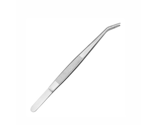 Пинцет для террариума, для рептилий, изогнутый длинный 25 см