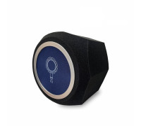 Акустический экран ветрозащита для микрофона со съемным поп-фильтром