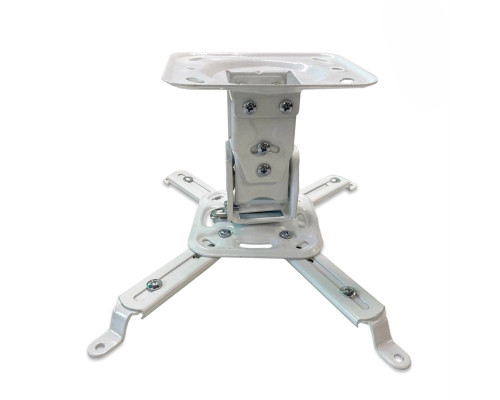 Потолочный кронштейн H-120 поворотно-наклонный для проектора, белый