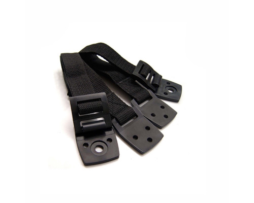 Страховочные ремни для телевизора и мебели, черные, 2 шт